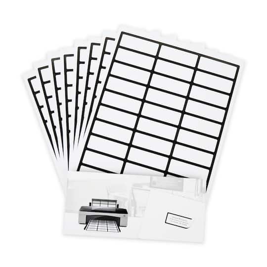 Black Border Address Label Stickers by Recollections&#x2122;